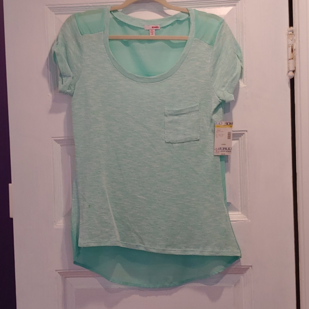 Swoop neck t-shirt